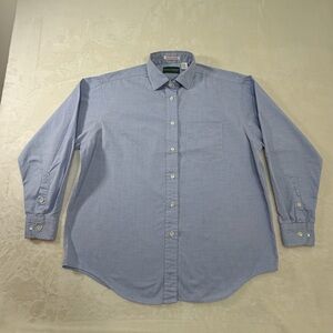 Vintage Harve Benard Light Blue Men’s‎ Dress Shirt